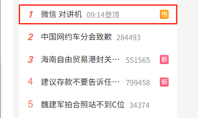 股配资网站 微信“对讲机”登热搜榜第一! 喊over over自动发消息 网友停不下来